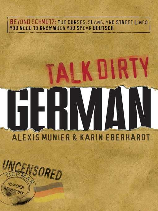 Title details for Talk Dirty German by Alexis Munier - Available